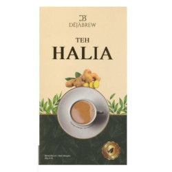 Dejabrew Teh Halia dengan Madu 30g x 15 sachet 
(Kurang Manis)