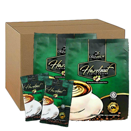 Kopi Hazelnut Latte (karton)
1 karton - 24 pek